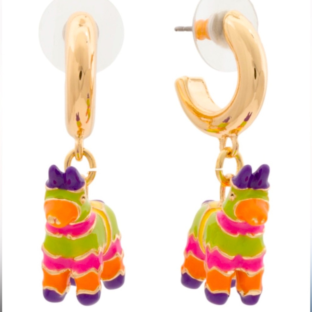 New Betsey Johnson Piñata earrings
